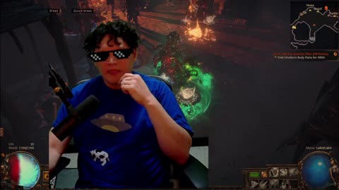 Path of Exile chasing mirror 200 divs left xD