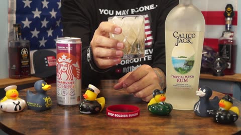 Keith Bymers - Calico Jack Tropical Punch Rum & Starbucks Tropical Peach Energy Drink