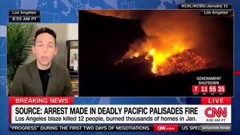 A suspected ARSONIST has just been ARRESTED for allegedly starting the deadly Palisades fires