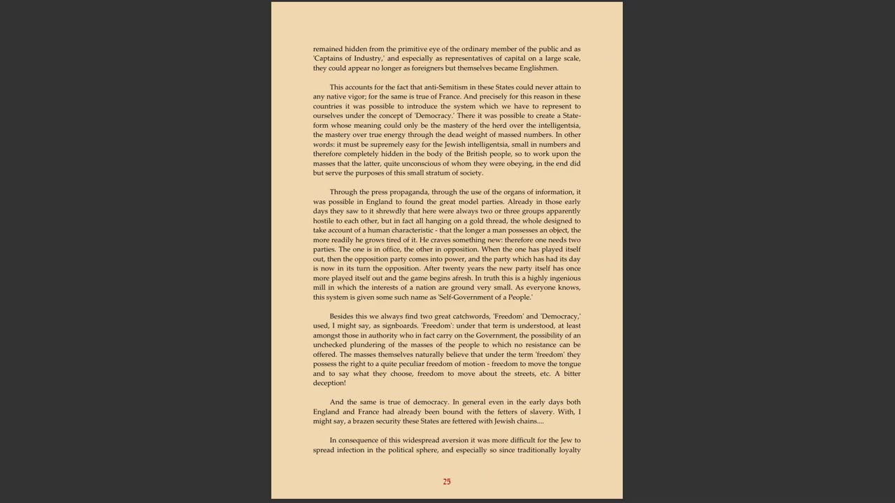 Adolf Hitler 7/28/1922 Munich Speech 2 of 11 ENG
