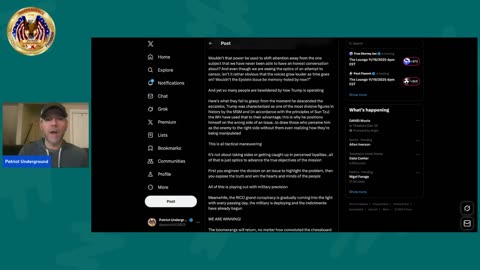 Patriot Underground Episode 398 (11.19.25)