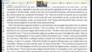 But why dost thou judge thy brother?” TorahAdam TavOmega infinityquill.com