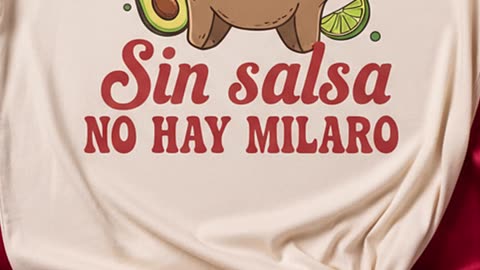 ¿De verdad eres mexicano si no amas la salsa? Mira esta joya de camiseta #salsa #mexico