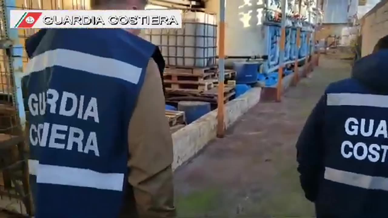 Castellammare di Stabia (NA) - Sequestrato stabilimento della società TGS s.r.l. (12.02.25)