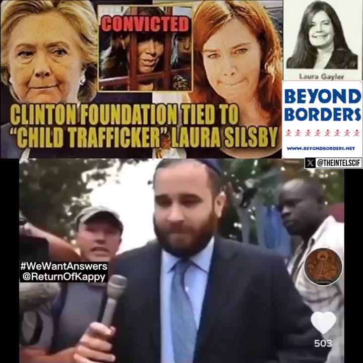 Why would the CLINTONS supply a lawyer and bail out a person caught trafficking children