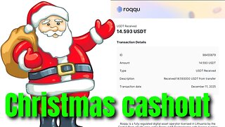 I EARN $14 CHRISTMAS CASHOUT NOW IN 2025