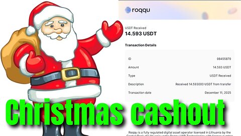I EARN $14 CHRISTMAS CASHOUT NOW IN 2025