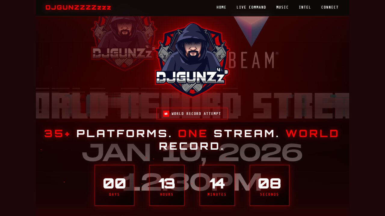 🔴WORLD RECORD ATTEMPT - 30+ PLATFORMS - JAN 10th, 2026