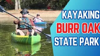 Kayaking Burr Oak State Park - Ohio