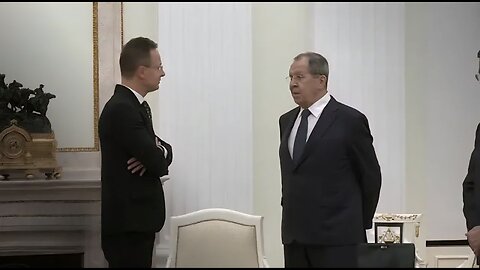 Russian FM Lavrov Meets Hungarian FM Szijjártó at Kremlin