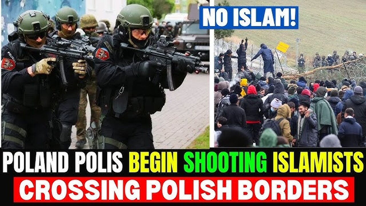 Poland Begins Shooting Migrants: Poland STANDS FIRM Against Immigration with MASS Arrests at Border