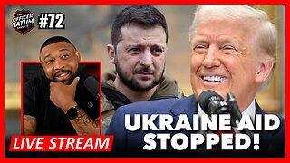 LIVE: Leftists RAGE As Trump HALTS Aid to Ukraine + More | Officer Tatum Show Ep 72