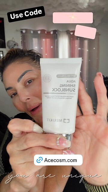 The best SPF that I’ve tried and used. It’s so hydrating luminous, and it just melts into your skin.