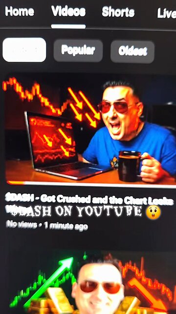 $DASH ON YOUTUBE 😲