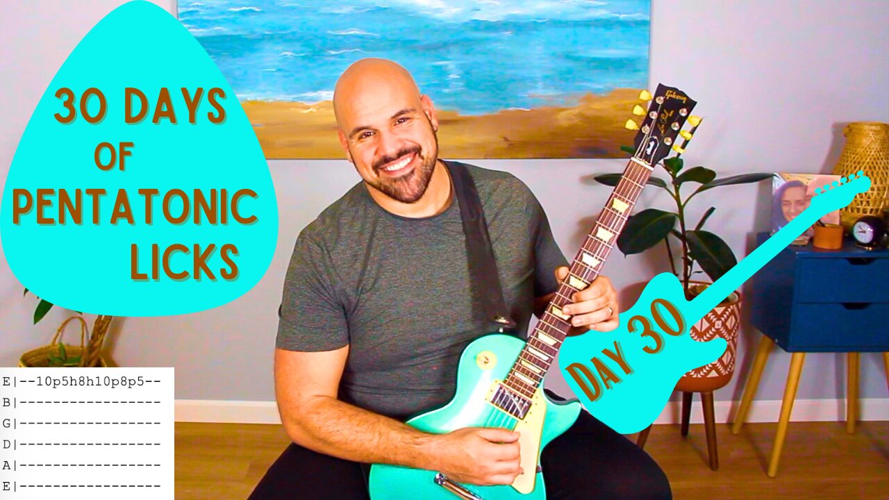 Day 30 - 30 Days of Pentatonic Licks 2025 - Guitar Lesson