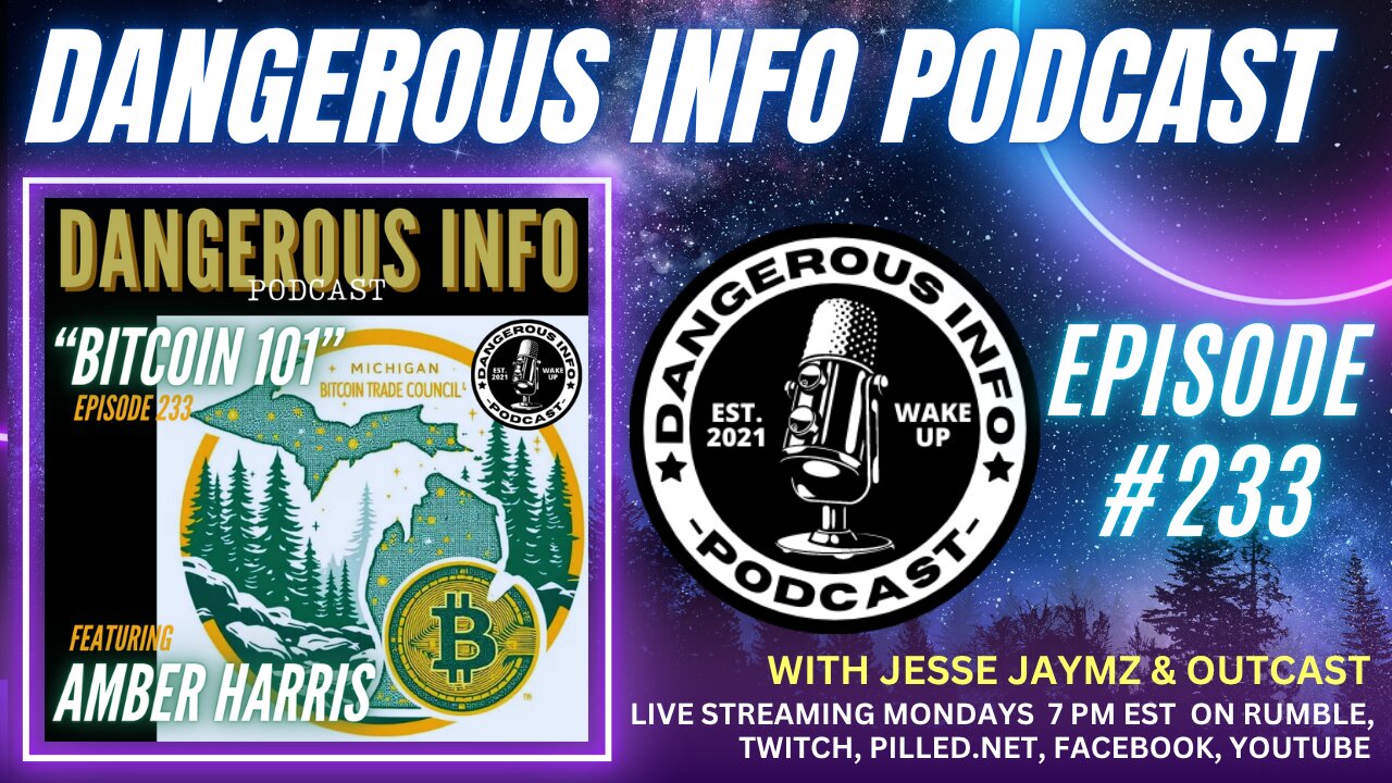 233 "Bitcoin 101" ft. Amber Harris, Halloween attack plans, insane in the hurricane, current events