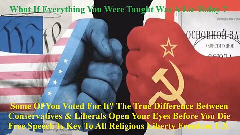 Some Of You Voted For It? The True Difference Between Conservatives And Liberals Open Your Eyes