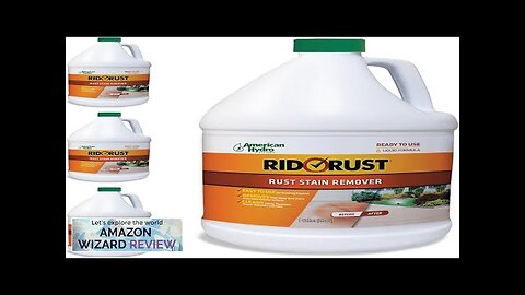 American Hydro Systems 2662 Rid O' Rust Liquid Rust Stain Remover 1-Gallon Review