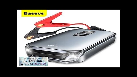 Baseus 12000mAh Car Jump Starter Power Bank 12V Auto Starting Device 1000A Review