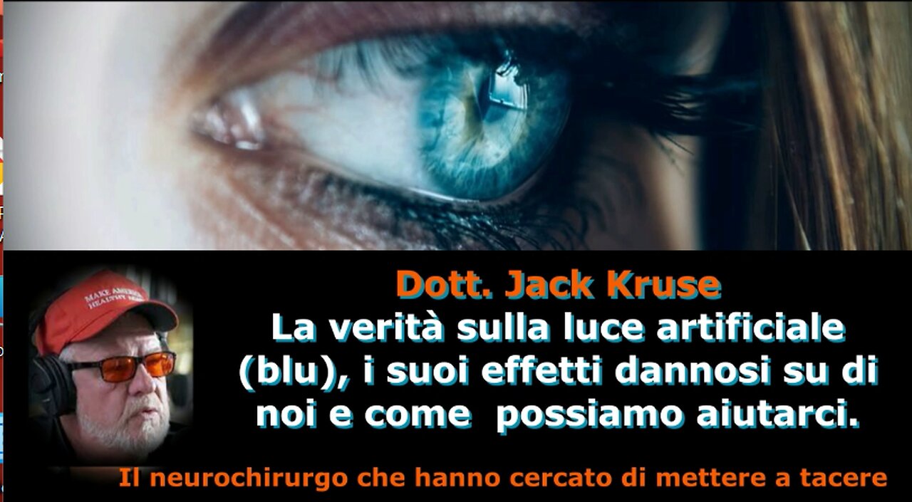 Dott. Jack Kruse: la verità sulla luce artificiale (blu)