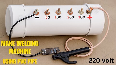 Salt Water Welding Machine 220V DIY – Shocking Experiment