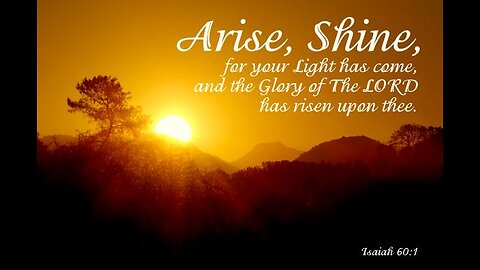 Verse Of The Day : Isaiah 60:3 Nations will come to your light, and kings to the brightness...
