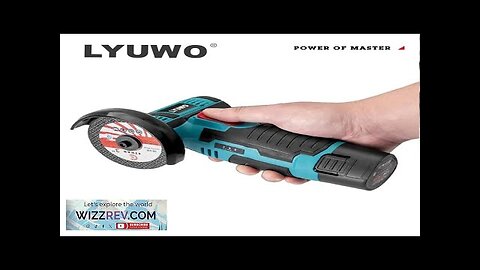 LYUWO Mini Angle Grinder Mini Household Rechargeable Cutting Machine Polishing Machine Review