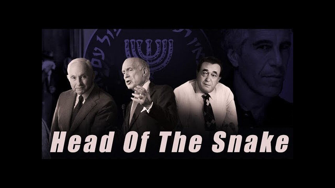 Head of the Snake | Wexner, Maxwell’s, Mossad & Mega Group Exposed