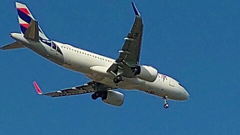 Airbus A320NEO PR-XBT coming from Brasília to Fortaleza