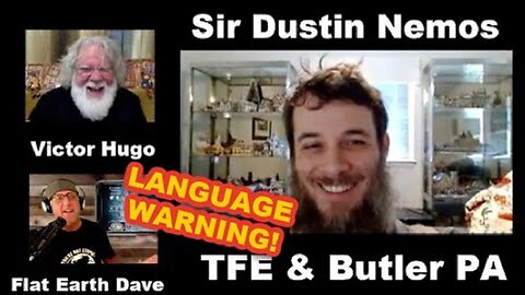 Victor Hugo, Sir Dustin Nemos and Flat Earth Dave - TFE and Butler PA [Jul 31, 2025]