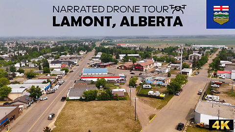 🌾 Lamont, Alberta 🏞️ 4K Drone