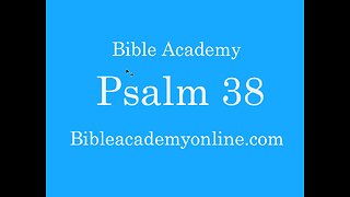 Psalm 38