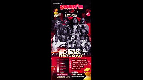 Skeng, Valiant, Kraff x Skippa @Soak'd Nox Edition Sep 26, 2025