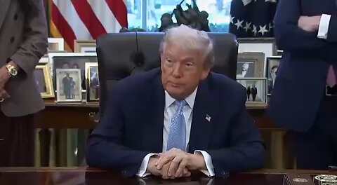 President Trump says he has a hoarse voice because he was