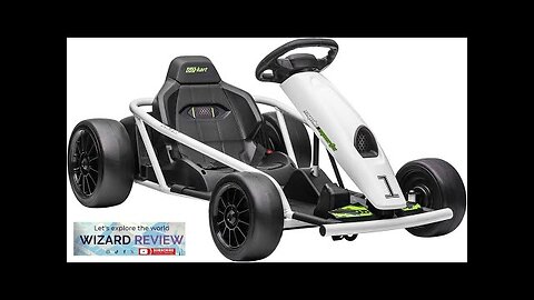 Aosom 24V 8.1 MPH Electric Go Kart Drifting Car Battery Powered Ride Review