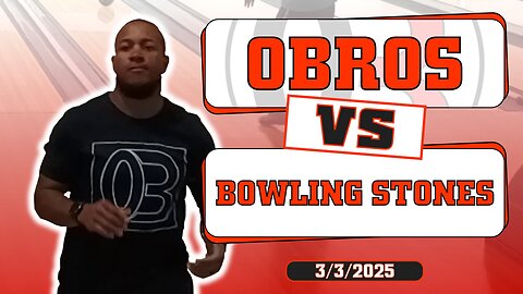 OBROS vs Bowling Stones #bowling #focus #strike #win