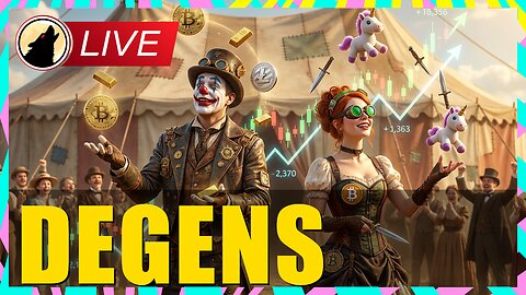 🐺 Bitcoin and Trad Friday Clown Show with the Quants 🐺🚨LIVESTREAM🚨