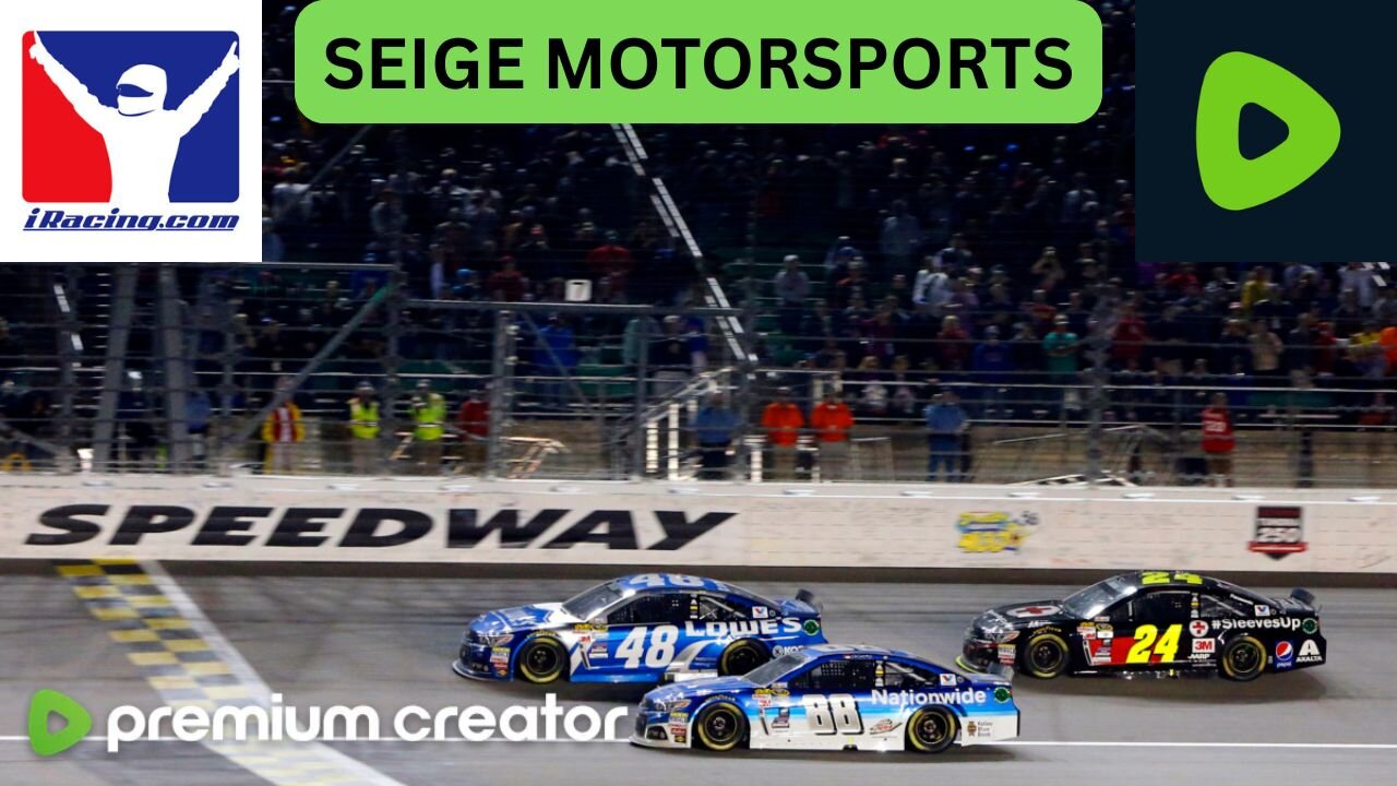 🔴Sunday iRacing Seige, Kansas Speedway NIS Double-Header with Cup Coverage🏁!