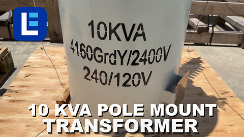 10 KVA Pole Mount Distribution Transformer - 4160Y/2400 Grounded Wye Primary - Larson Electronics
