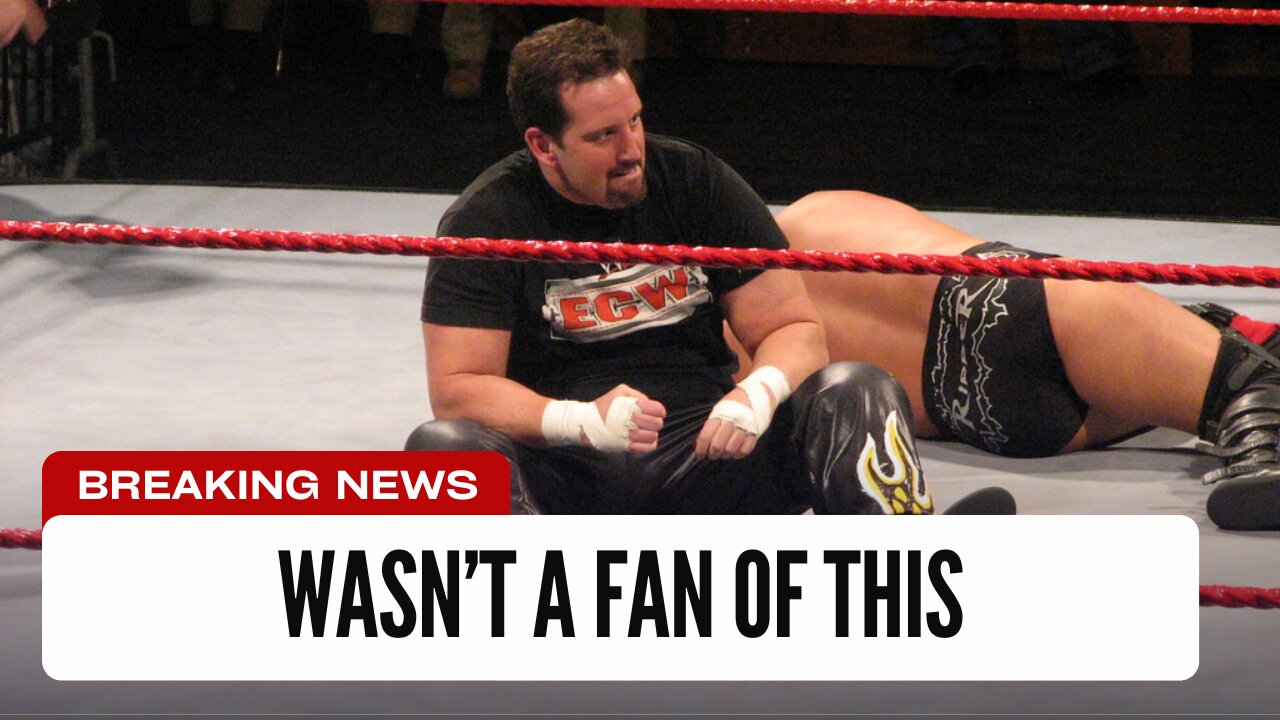 Tommy Dreamer Reveals What Netflix Premiere Moments He Wasn't A Fan Of