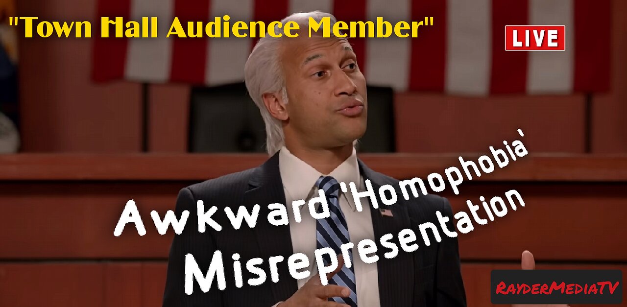 Town Hall Audience Member - Key & Peele | RayderMediaTV