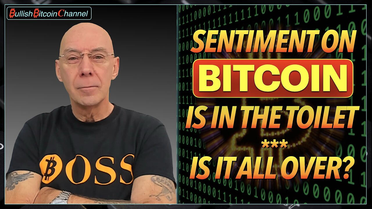 🇬🇧 BITCOIN | The sentiment on Bitcoin is in the toilet right now - Is it all over? (Ep 767) 🚀