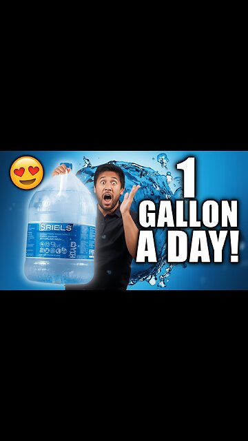 I Drank 1 Gallon of Water Every Day… Here’s What Happened! 💧😳