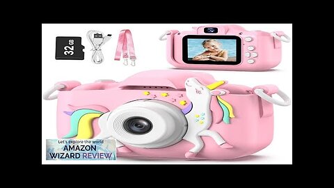 Goopow Kids Camera Toys for 3-8 Year Old Girls BoysChildren Digital Video Review