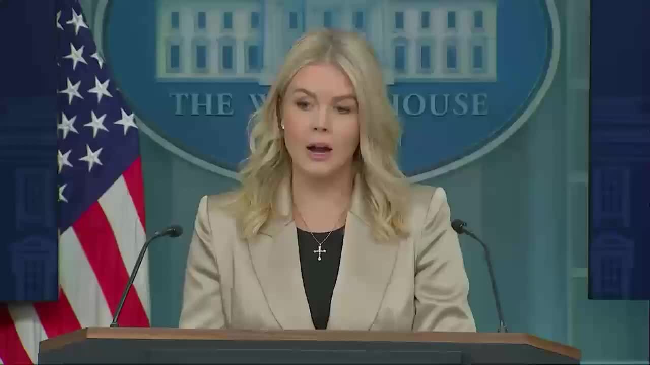 ‘I Most Certainly Can!’: Press Sec. Leavitt to a Reporter Asking if She Can Explain Health Care for Illegals