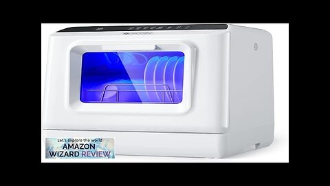 ecozy Portable Dishwasher Countertop Mini Dishwasher with a Built-in 5L Water Tank Review