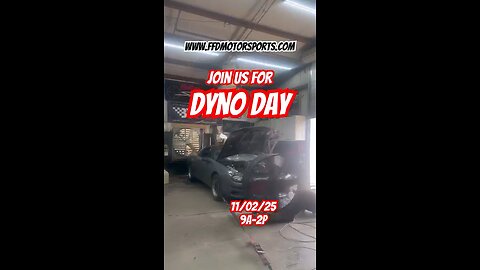 Join Us for DYNO DAY 🦖🦕🦖 Sign up on our website #dynamometer #horsepower #torque
