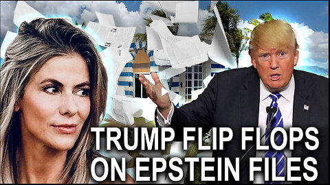 SHANNON JOY - Trump Flip Flops On Epstein Files
