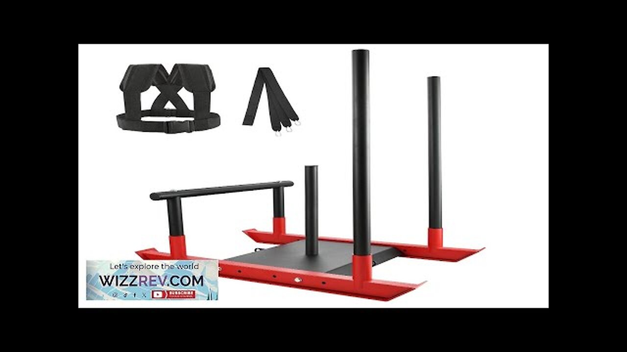 VEVOR Weight Training Sled Pull Push Power Sled with Handle Fitness Strength Review