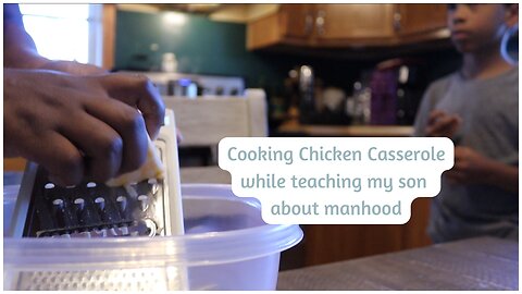 Cooking Vlog and Teaching My Son Some Lessons